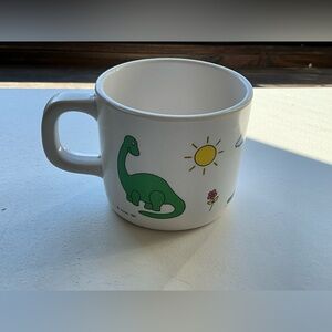 Vintage 1987 Oneida Dinosaur Kid’s Cup Melamine